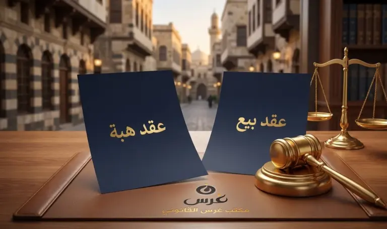 مخاطر عقد الهبة في سوريا