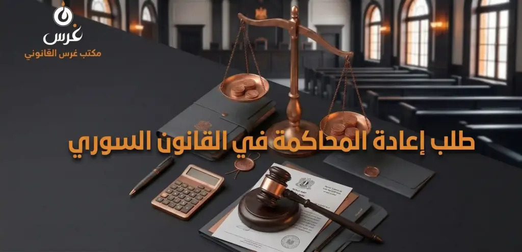 8 حالات لتقديم طلب إعادة المحاكمة في القانون السوري سوريا (دليل 2026)