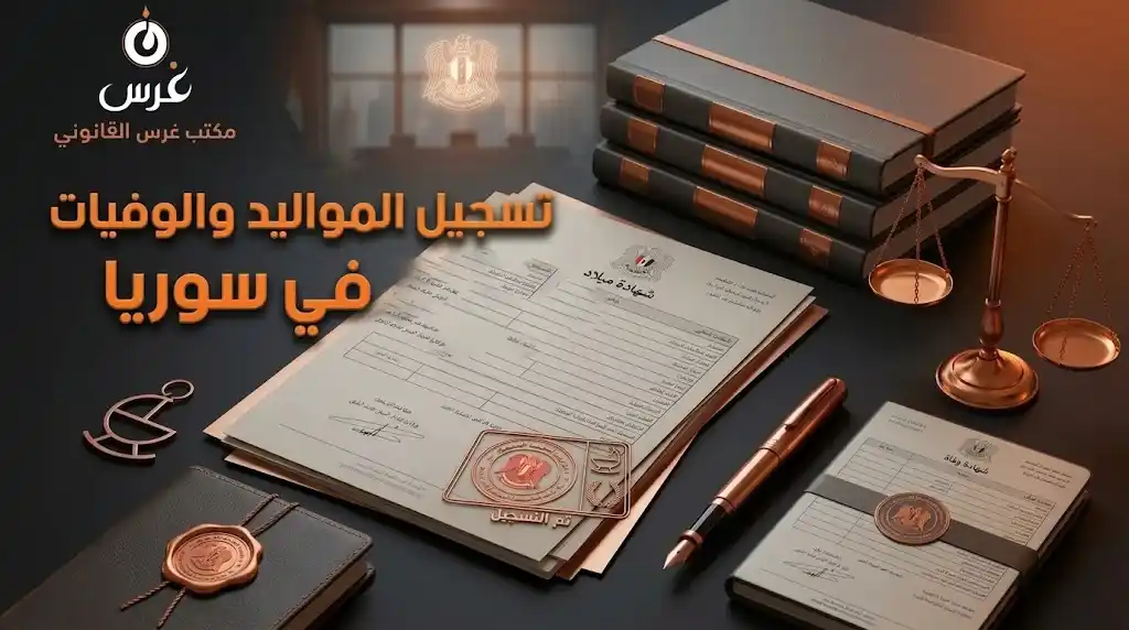 تسجيل المواليد والوفيات في سوريا ( 2026)