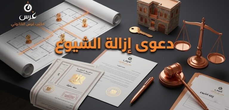 دعوى إزالة الشيوع في سوريا