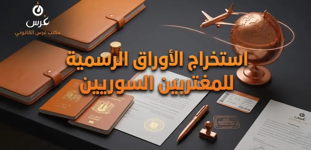استخراج الأوراق الرسمية للمغتربين السوريين (دليل 2026)