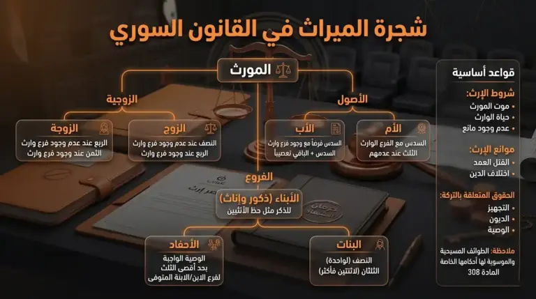 المواريث في القانون السوري
