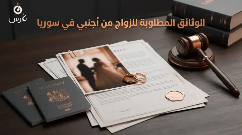 الدليل الشامل: الوثائق المطلوبة للزواج من أجنبي في سوريا 2024