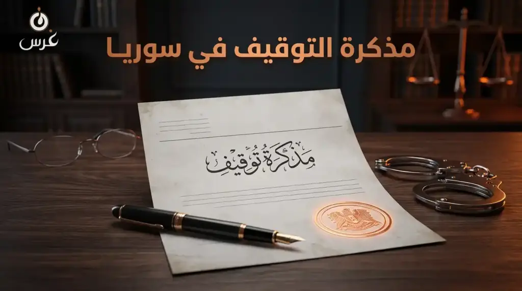 مذكرة التوقيف في سوريا: أسبابها وشروطها دليلك القانوني الشامل