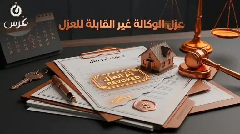 عزل الوكالة غير القابلة للعزل في سوريا