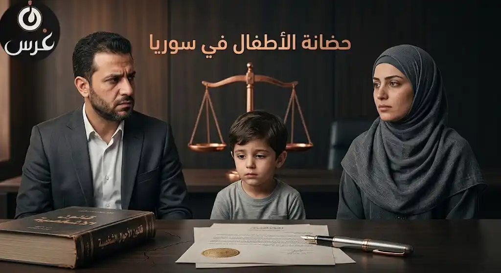 دليلك الشامل حول حضانة الأطفال في سوريا 2026 | مكتب غرس القانوني