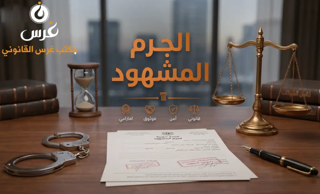 الجرم المشهود في القانون السوري: دليلك الشامل لمعرفة حقوقك وحمايتها