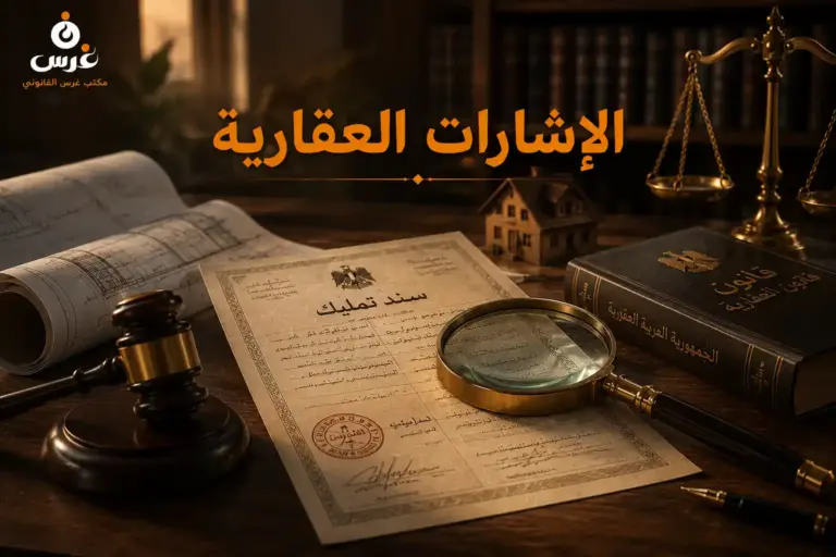 الإشارات العقارية في سوريا