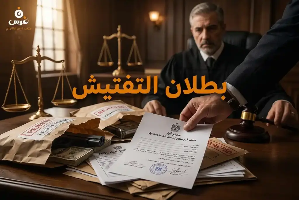متى يُسقط الدليل؟ دليلك حول التفتيش غير القانوني وبطلان الإجراءات