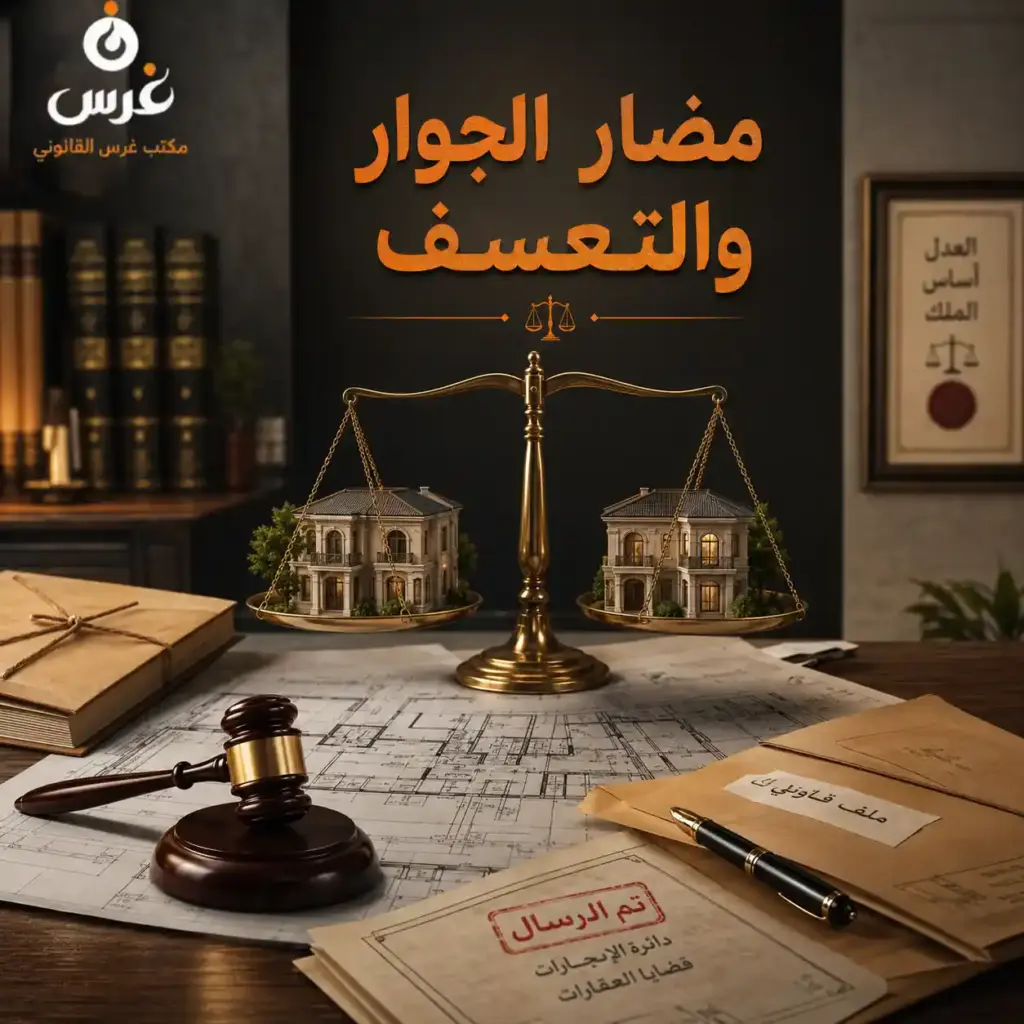 دليلك الشامل حول دعاوى مضار الجوار في القانون السوري والتعسف بالحق
