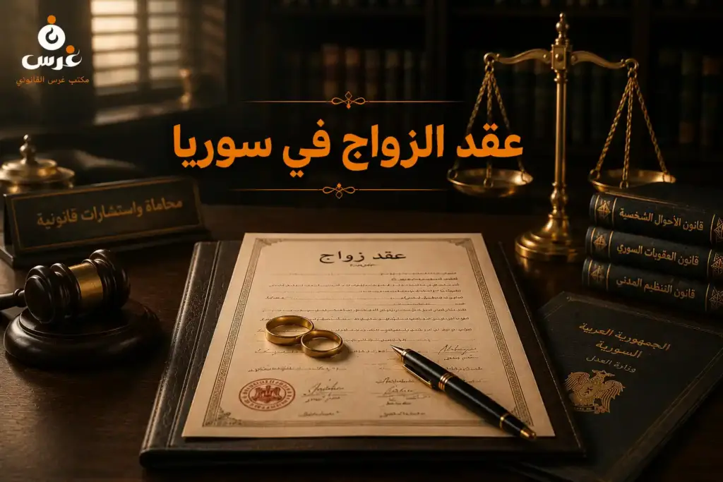 شروط صحة عقد الزواج في سوريا: الدليل القانوني الشامل 2026