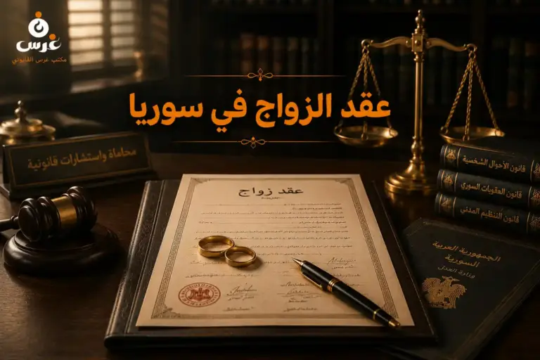 شروط صحة عقد الزواج في سوريا