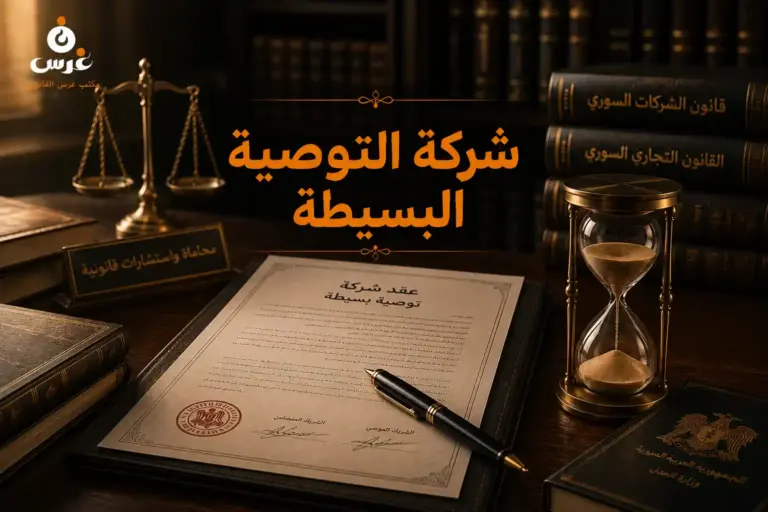 شركة التوصية البسيطة في سوريا