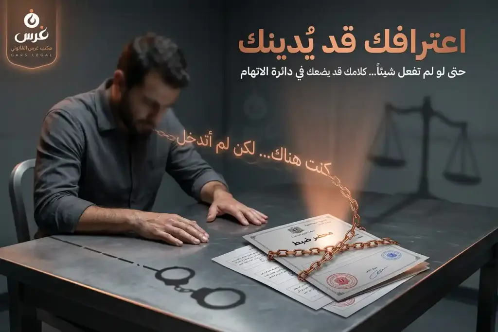 خطورة الاعتراف غير القضائي في القانون السوري | مكتب غرس القانوني