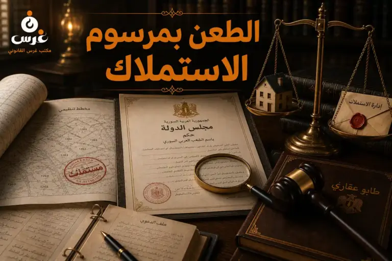 الطعن بمرسوم الاستملاك