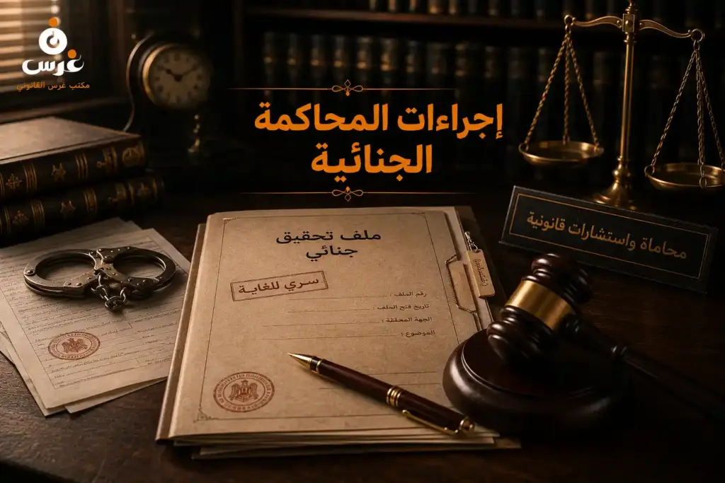 المحاكمة الجنائية في سوريا: مخاطر الإجراءات وضمانات المتهم | غرس