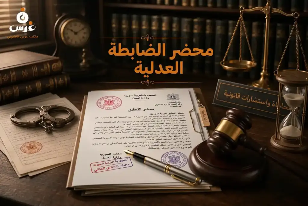 محضر الضابطة العدلية في سوريا: هل توقيعك يعني إدانتك الحتمية؟