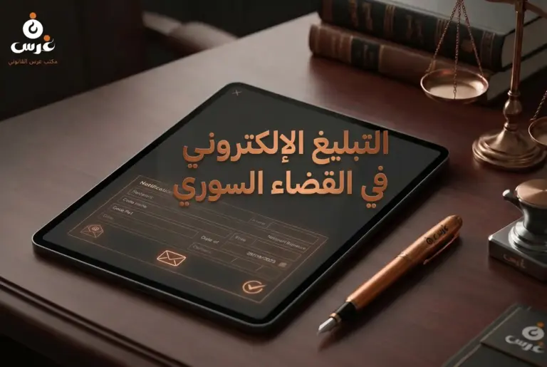 التبليغ الإلكتروني