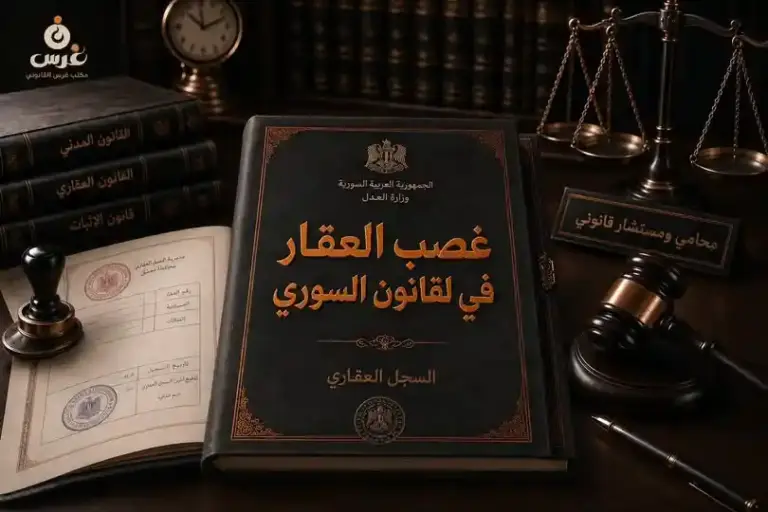 غصب العقار في القانون السوري