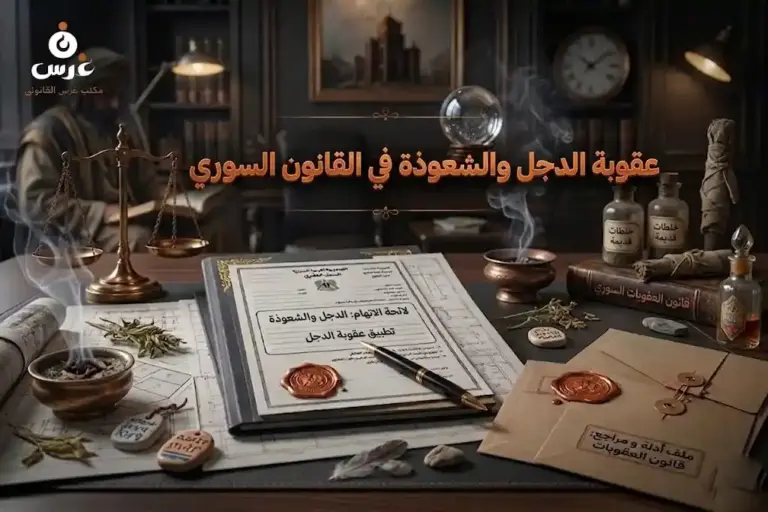 عقوبة الدجل والشعوذة في القانون السوري