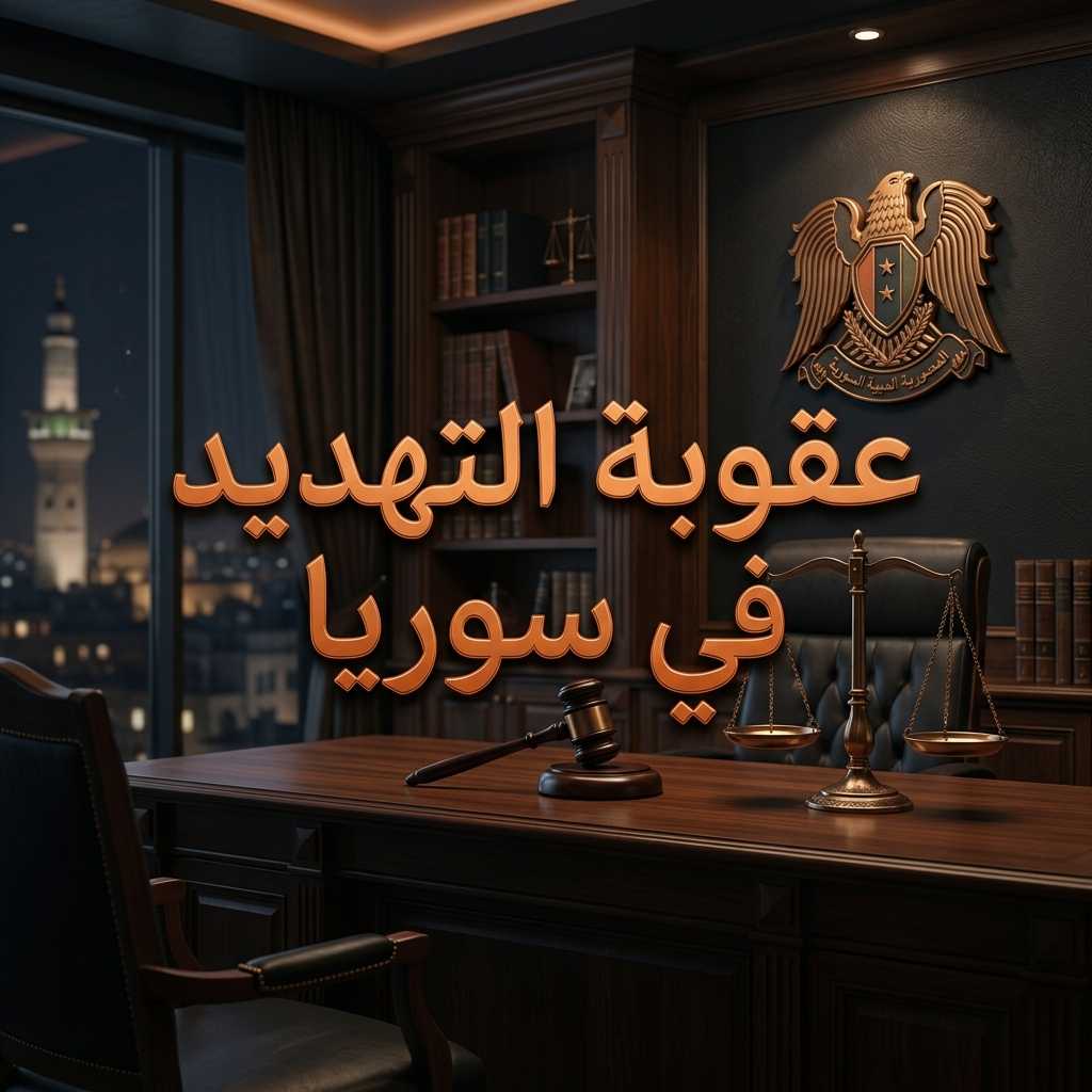 عقوبة التهديد في سوريا وانتحال صفة الجهات الأمنية