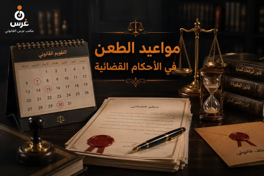 مواعيد الطعن في الأحكام القضائية في سوريا: الدليل القانوني الشامل