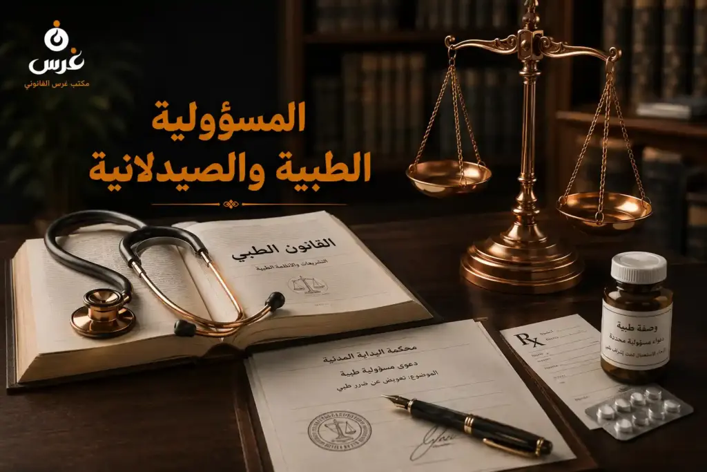 الخطأ الطبي في القانون السوري: حدود مسؤولية الطبيب والصيدلاني جزائياً