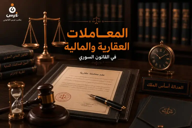 المعاملات العقارية في سوريا