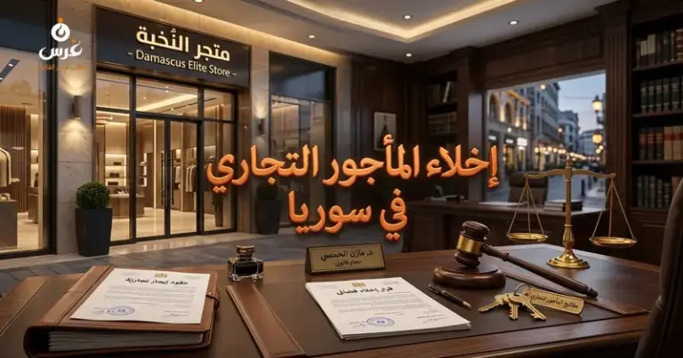 إخلاء المأجور التجاري في القانون السوري