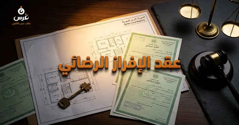 دليل عقد الإفراز الرضائي للعقارات في سوريا الأوراق المطلوبة والشروط وإجراءات التسجيل