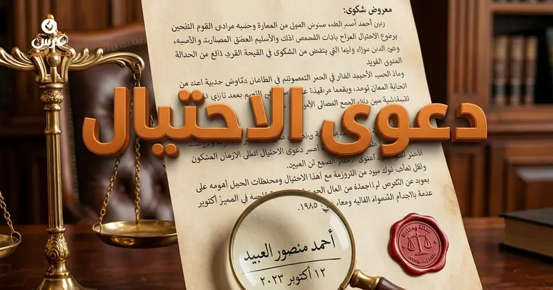 إجراءات دعوى الاحتيال في القانون السوري وكيفية صياغة معروض الشكوى