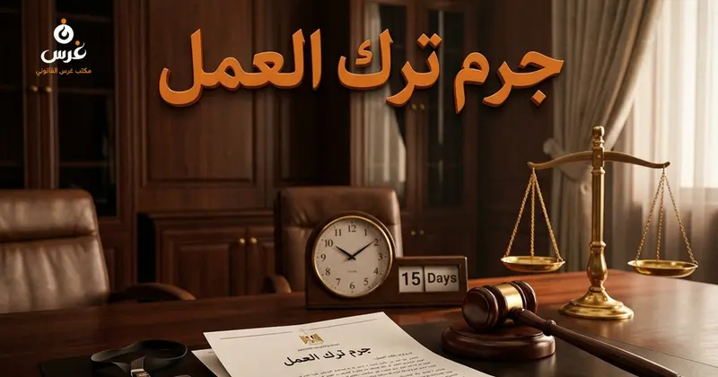 جرم ترك العمل في القانون السوري حالاته وعقوباته والأعذار المشروعة