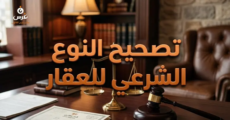 دعوى تصحيح النوع الشرعي للعقار في القانون السوري من أميري إلى ملك
