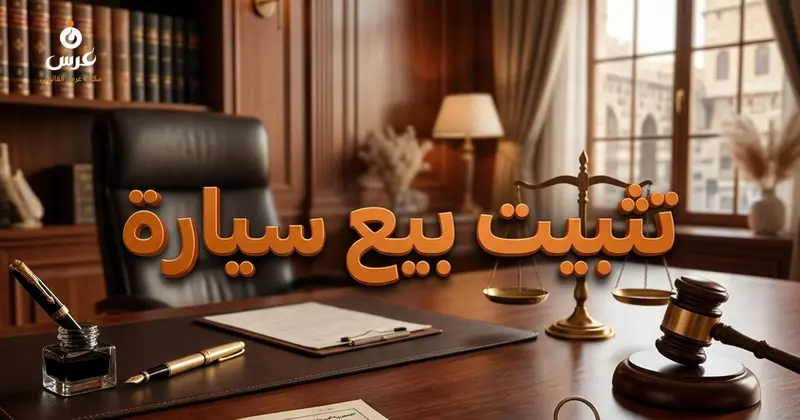 الأوراق المطلوبة لرفع دعوى تثبيت بيع سيارة في القانون السوري