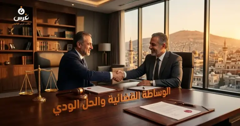 الوساطة القضائية في سوريا