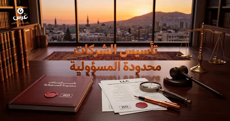 خطوات تأسيس الشركات محدودة المسؤولية في سوريا 2026