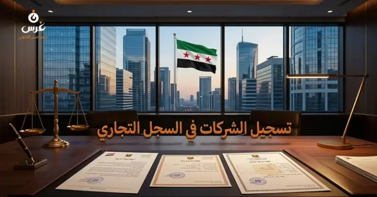 تسجيل الشركات في السجل التجاري في سوريا