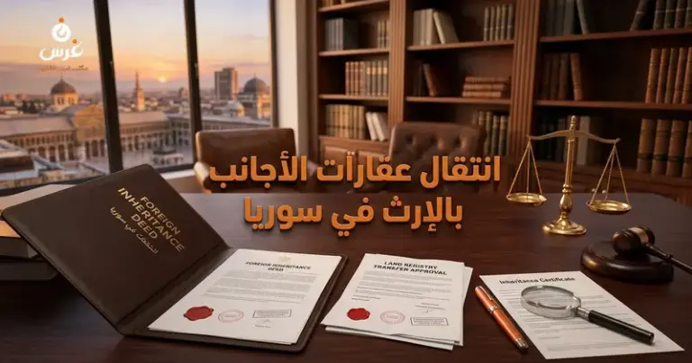 انتقال العقارات لغير السوريين بالإرث في سوريا