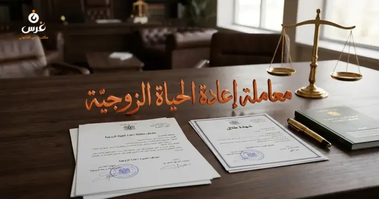 معاملة إعادة الحياة الزوجية