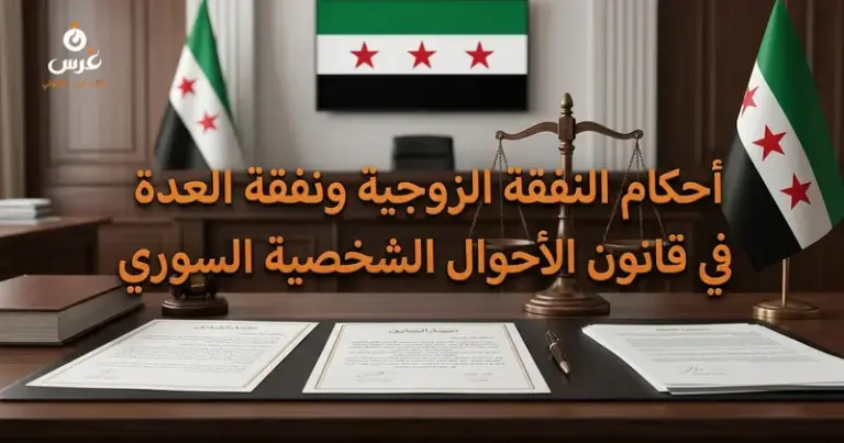 النفقة الزوجية في القانون السوري