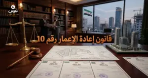 صورة توضيحية حول القانون رقم 10 لعام 2018 — مكتب غرس القانوني