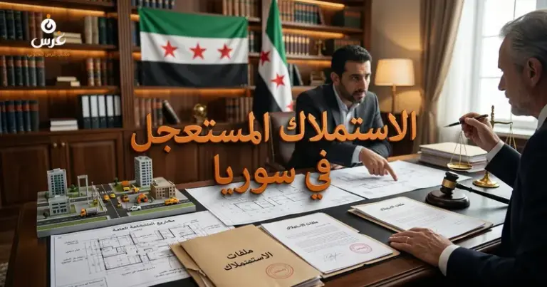 الاستملاك المستعجل في سوريا
