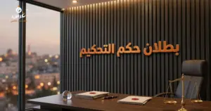 صورة توضيحية حول دعوى بطلان حكم التحكيم في القانون السوري — مكتب غرس القانوني