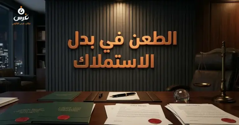 صورة توضيحية حول تقدير بدل الاستملاك — مكتب غرس القانوني