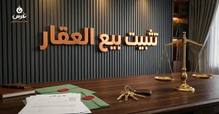 صورة توضيحية حول دعوى تثبيت بيع عقار في سوريا — مكتب غرس القانوني