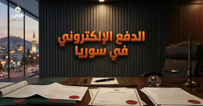 نظام الدفع الإلكتروني في سوريا القرار 1124 لعام 2026