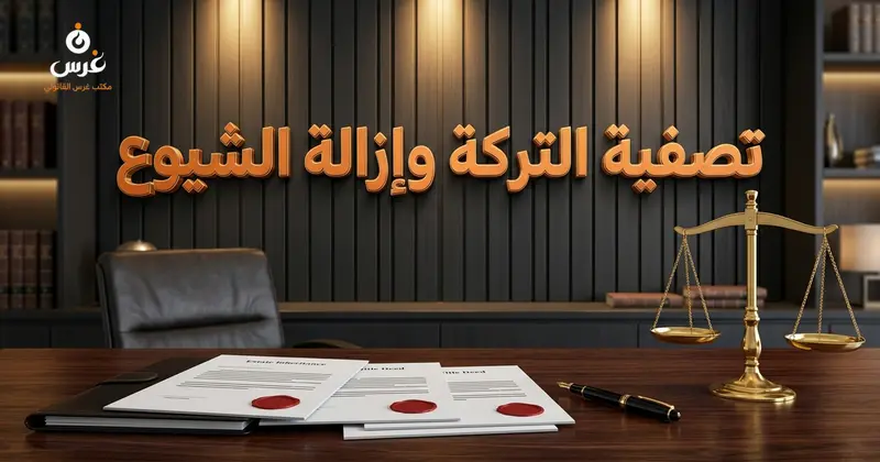 دعوى تصفية التركة ودعوى إزالة الشيوع في سوريا: دليل 2026
