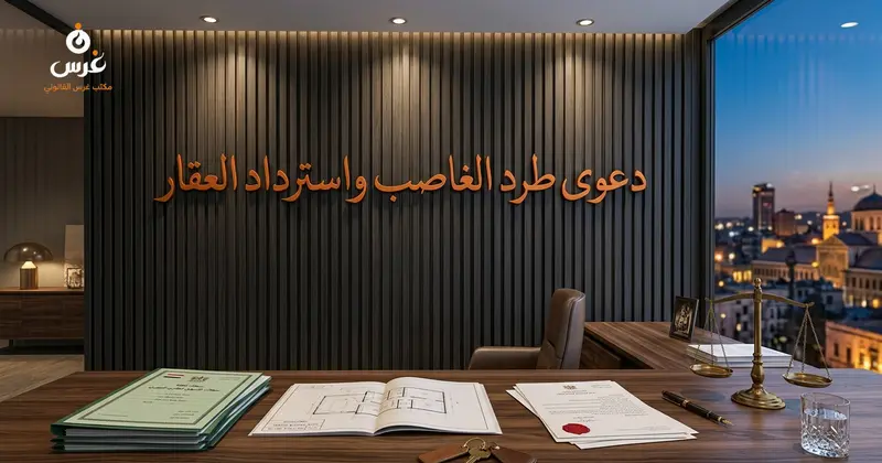 دعوى طرد الغاصب في القانون السوري: استرداد العقار 2026