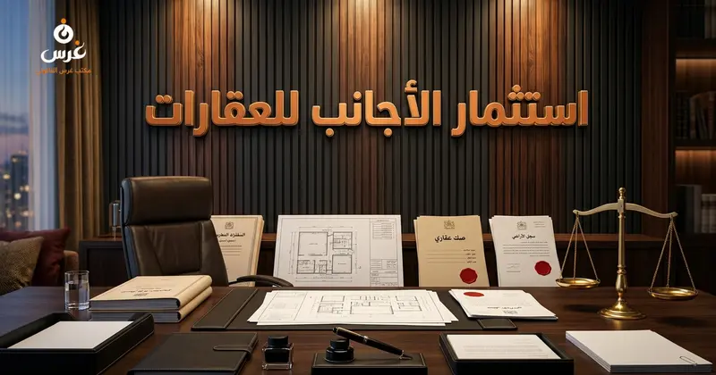 صورة توضيحية حول تملك المستثمر الأجنبي للعقارات في سوريا — مكتب غرس القانوني