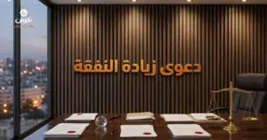 صورة توضيحية حول زيادة النفقة في القانون السوري — مكتب غرس القانوني
